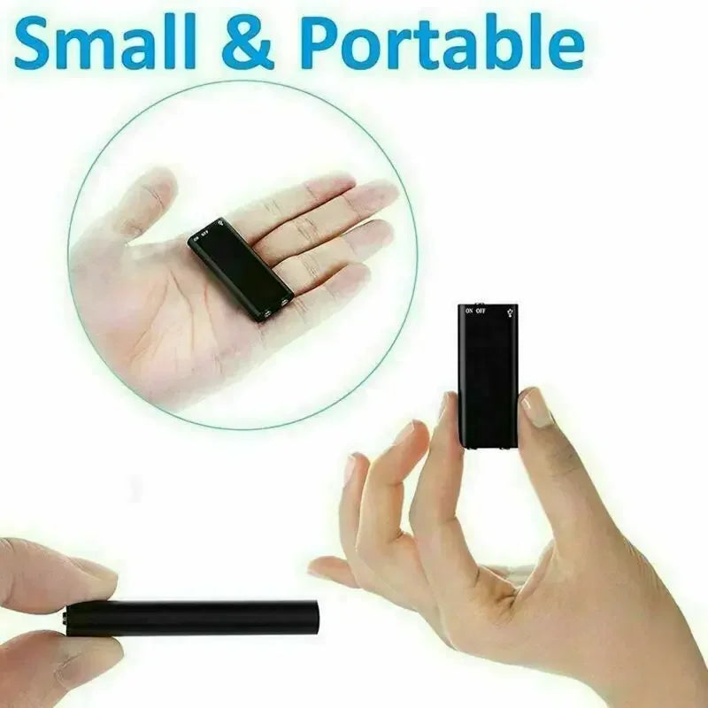 Mini Rejestrator Głosowy Aktywowana