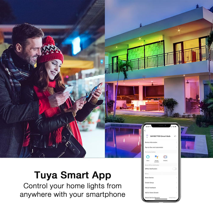 WIFI Inteligentne Żarówki LED