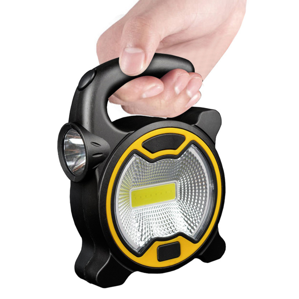 Przenośna, ładowalna lampa robocza COB LED