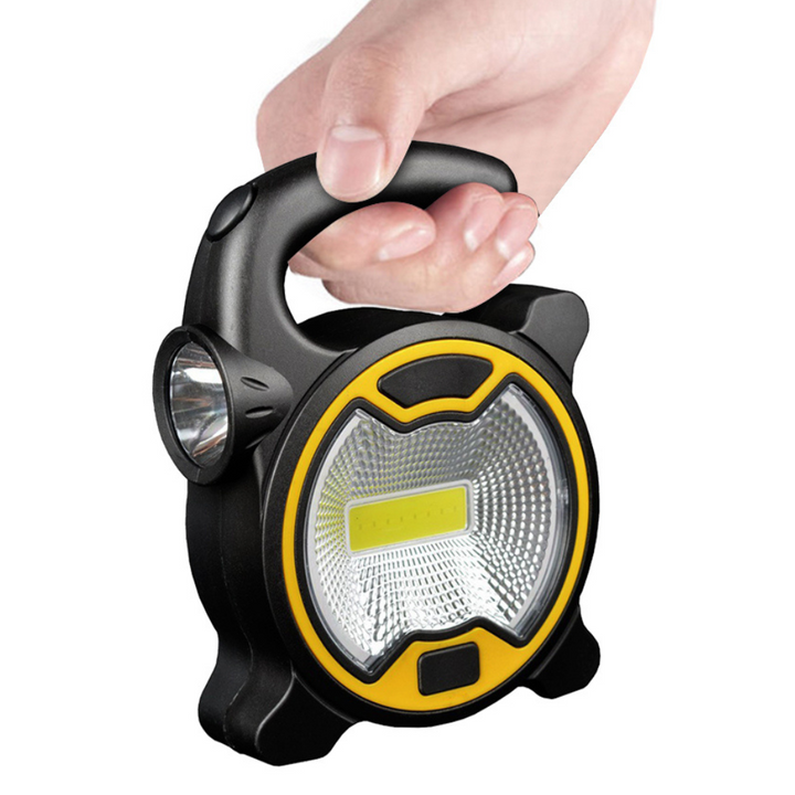 Przenośna, ładowalna lampa robocza COB LED