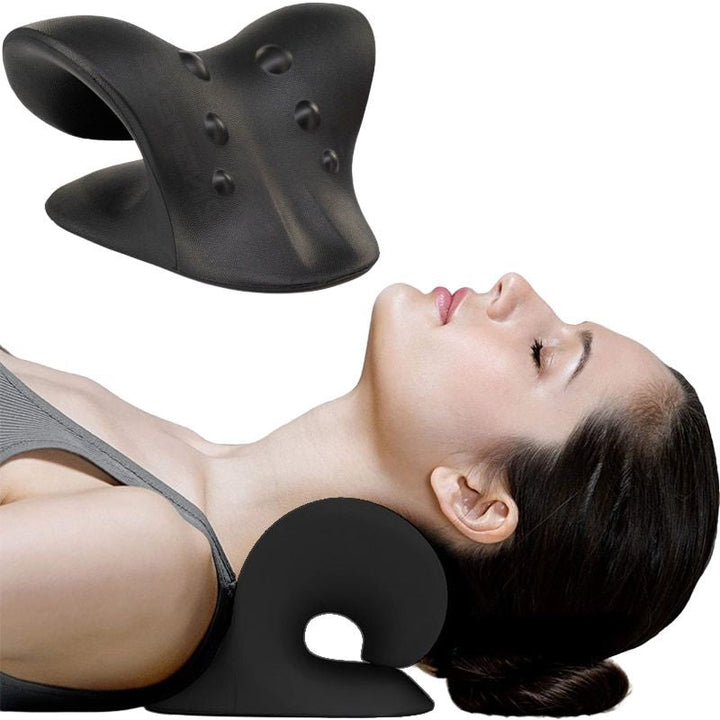 Rozciągacz Szyi Urządzenie do Traction Kręgosłupa Szyjnego Poduszka na Ból