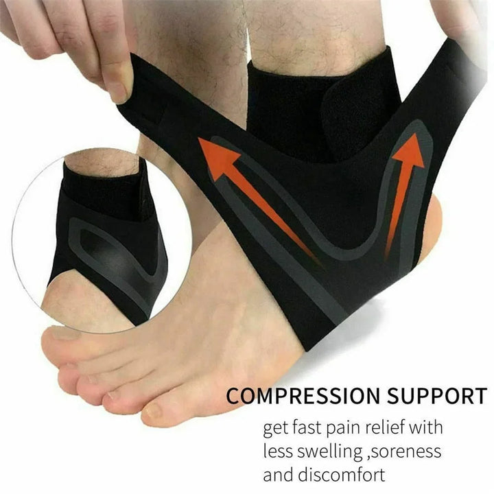 Wsparcie na kostkę Plantar Ankle X Wrap - Rękaw kompresyjny