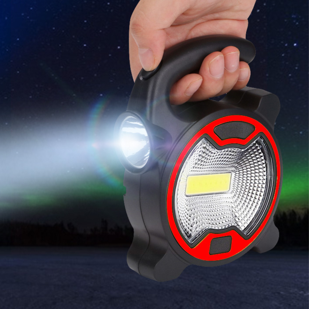 Przenośna, ładowalna lampa robocza COB LED