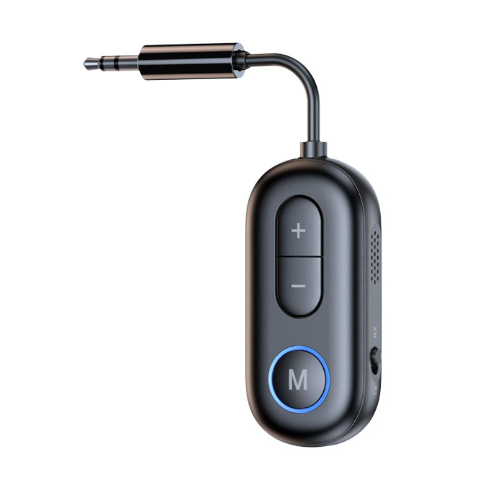 Bezprzewodowy nadajnik odbiornik audio Bluetooth 5.4 adapter samolotowy z mikrofonem