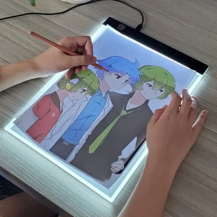 A4 A5 Ultra-Cienki Tablet LED do Rysowania do Śledzenia i Szkicowania