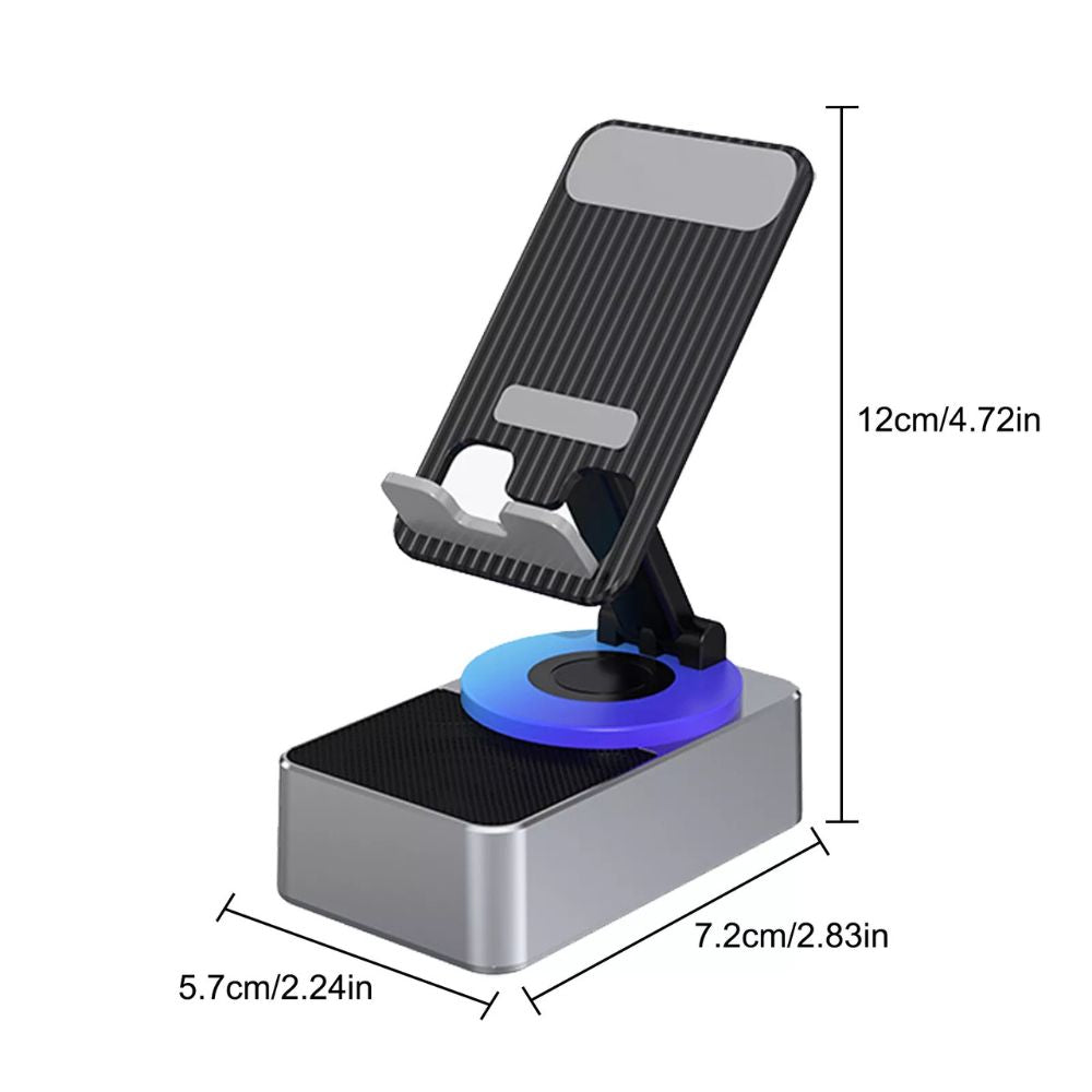 Stojak na telefon 4 w 1 z głośnikiem Bluetooth