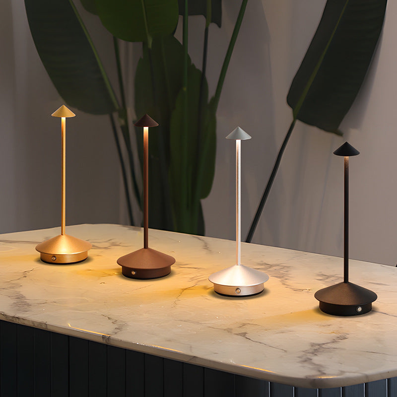 Bezprzewodowa lampa stołowa LED w eleganckim designie