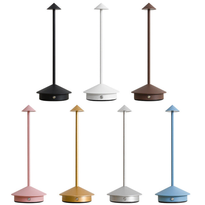 Bezprzewodowa lampa stołowa LED w eleganckim designie