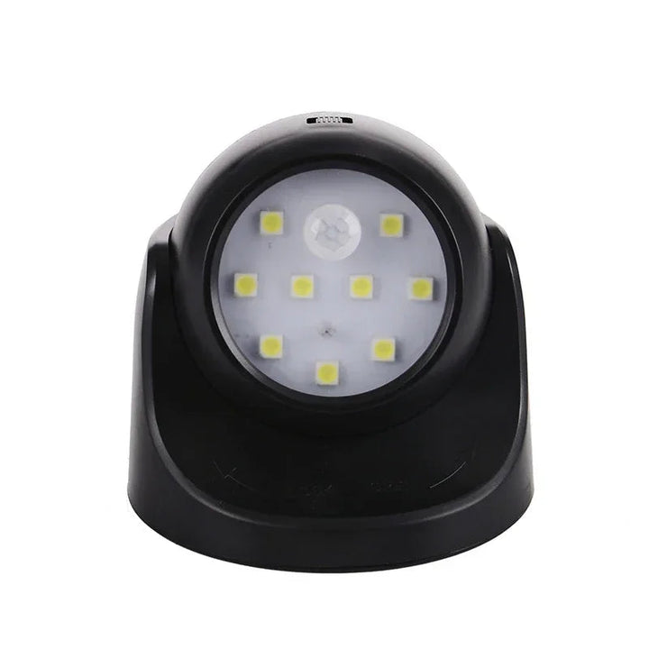 Bezprzewodowy reflektor LED z czujnikiem ruchu – obrót 360° i oszczędność energii