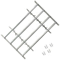 Regulowana krata bezpieczeństwa do okien z 3 poprzeczkami 700-1050 mm