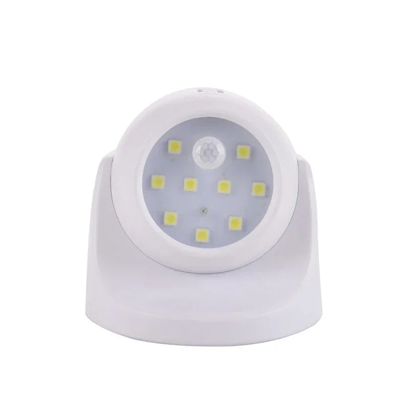Bezprzewodowy reflektor LED z czujnikiem ruchu – obrót 360° i oszczędność energii