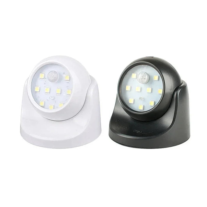Bezprzewodowy reflektor LED z czujnikiem ruchu – obrót 360° i oszczędność energii