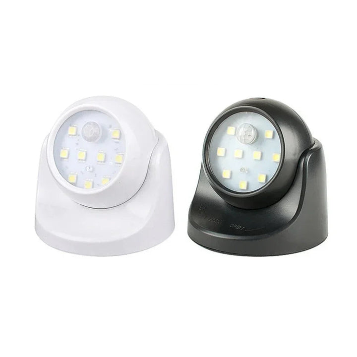 Bezprzewodowy reflektor LED z czujnikiem ruchu – obrót 360° i oszczędność energii