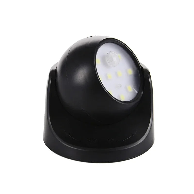 Bezprzewodowy reflektor LED z czujnikiem ruchu – obrót 360° i oszczędność energii