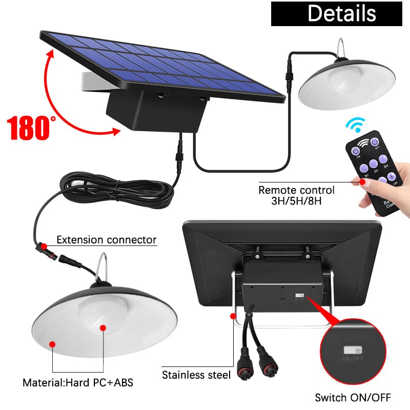 Lampy Solarne do Szop