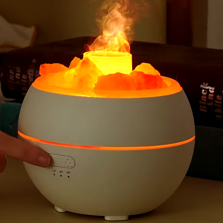 Dyfuzor lampy solnej - 3 w 1 dyfuzor olejków eterycznych