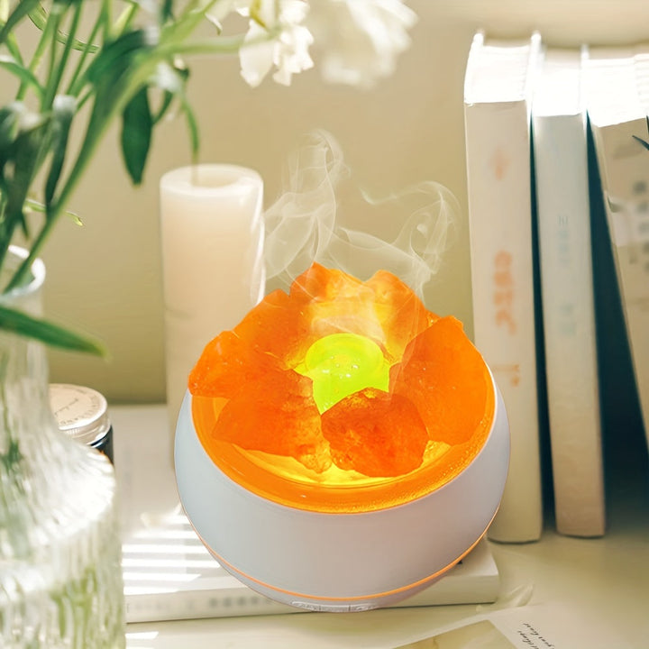 Dyfuzor lampy solnej - 3 w 1 dyfuzor olejków eterycznych