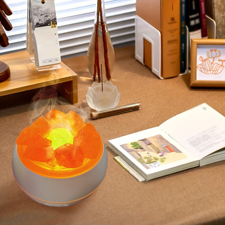 Dyfuzor lampy solnej - 3 w 1 dyfuzor olejków eterycznych