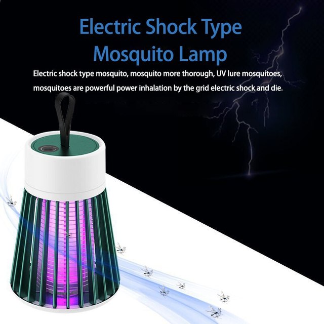 Lampa na komary z elektrycznym wstrząsem UV