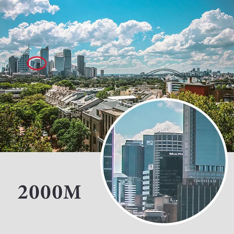 Lornetki wojskowe HD 40x22 profesjonalne teleskopy myśliwskie