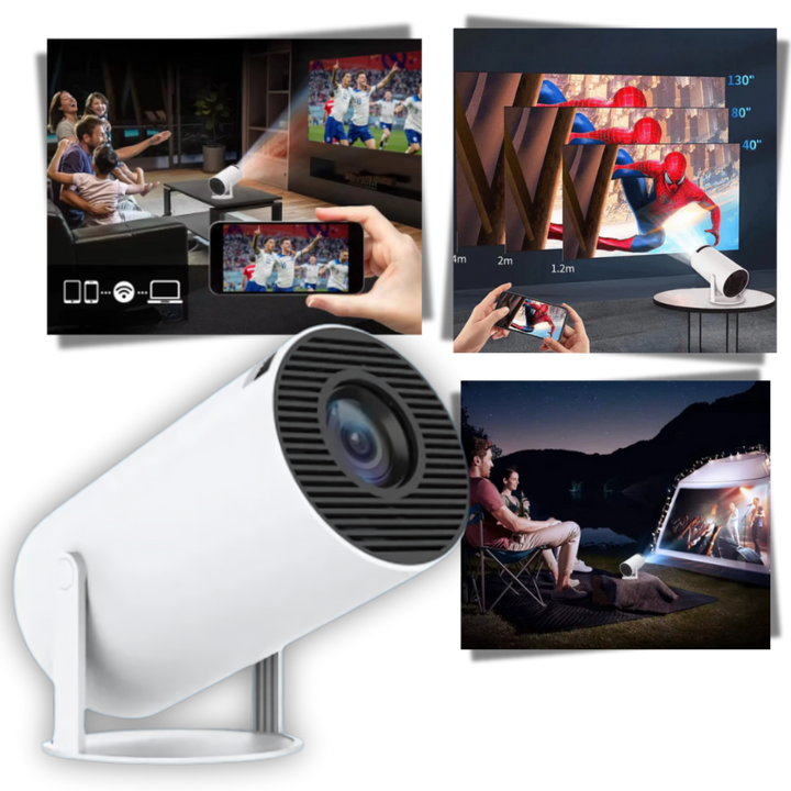 Przenośny projektor 4K ultra HD