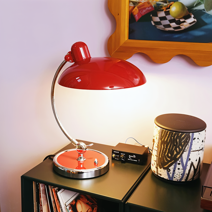 Regulowana Lampa Biurkowa w Stylu Vintage z Żelaza