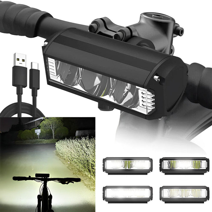 Ultra jasna lampka rowerowa LED
