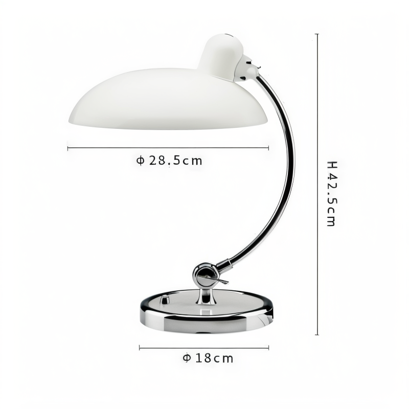Regulowana Lampa Biurkowa w Stylu Vintage z Żelaza