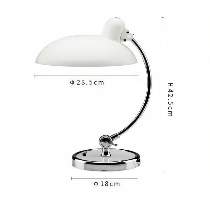 Regulowana Lampa Biurkowa w Stylu Vintage z Żelaza
