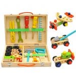 Edukacyjne Drewniane Zabawki Montessori dla Dzieci w Przedszkolu