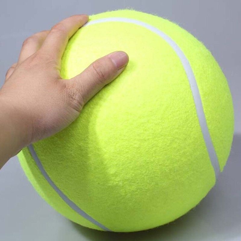 Duża piłka tenisowa dla twojego psa – XXL – średnica 24 cm