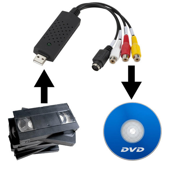 Konwerter VHS na plik cyfrowy