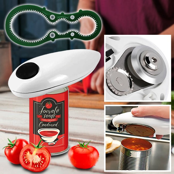 Elektrocan opener i otwieracz do butelek