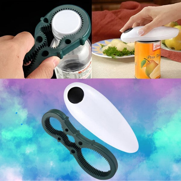 Elektrocan opener i otwieracz do butelek