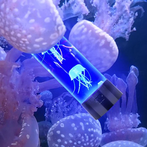 Lampka nocna akwariowa z meduzami LED