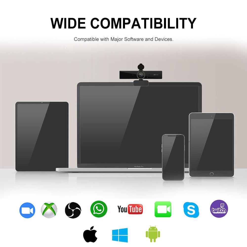 Kamera internetowa 4k Ultra Wysoka Rozdzielczość