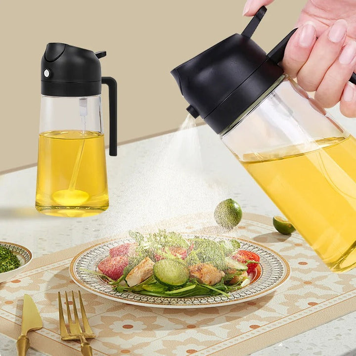 Butelka do sprayu z olejem 2 w 1