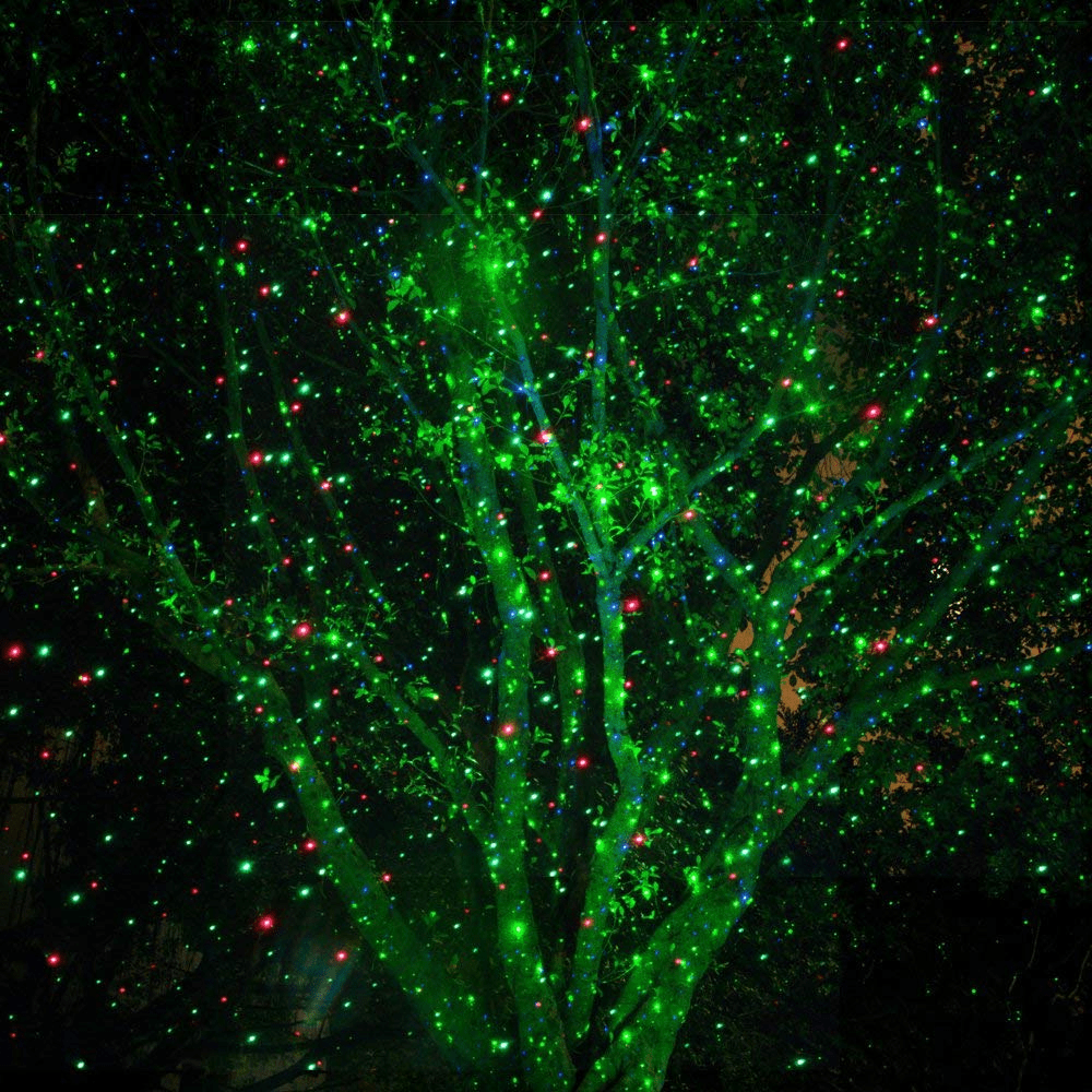 Projektor Świetlny Laserowy na Zewnątrz