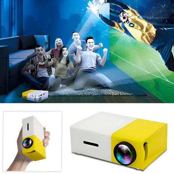 Projektor Mini Kino Domowe w Wysokiej Jakości HD