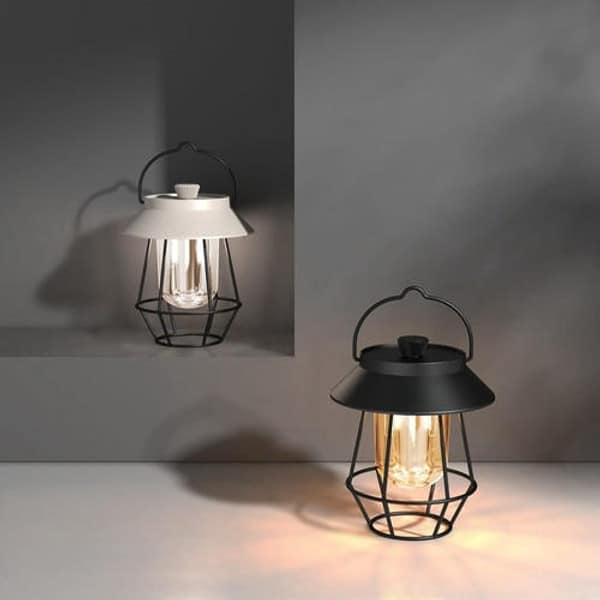 Bezprzewodowa lampa stołowa na zewnątrz z USB