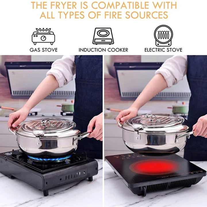 Frytkownica Master z Termometrem