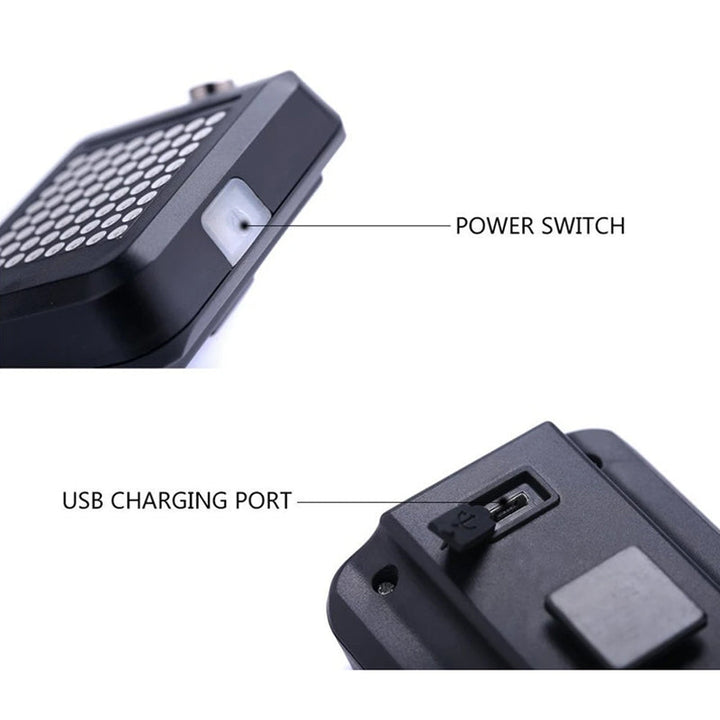 Inteligentne LED-owe migacze rowerowe