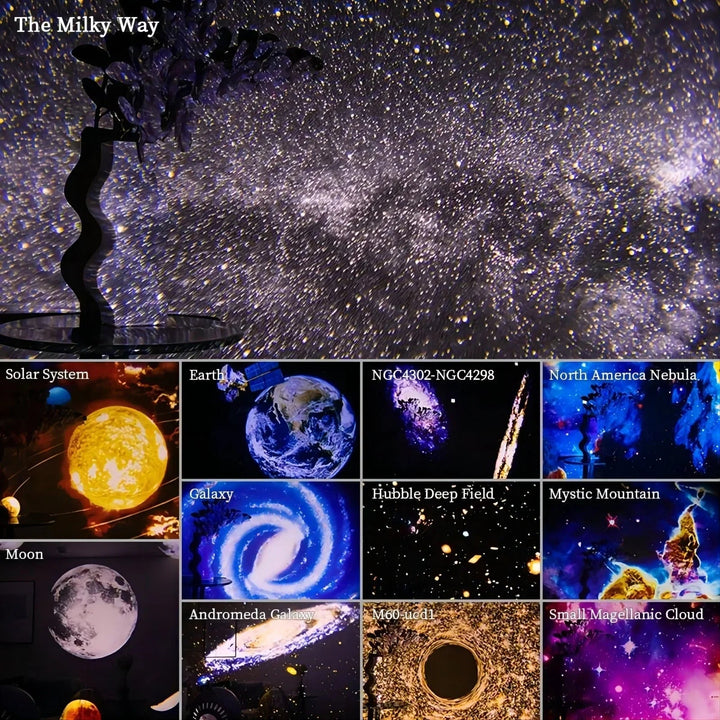 Projektor Planetarium 360° | Ulepszona relaksacja i ulga w stresie