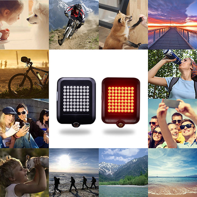 Inteligentne LED-owe migacze rowerowe