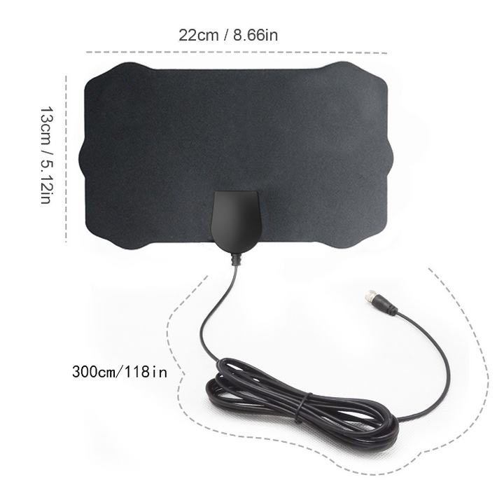 Wewnętrzna antena HDTV satelitarna
