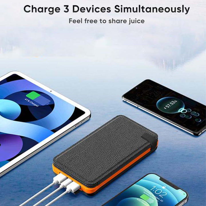 25000mAh wysokowydajny solar power bank - szybkie ładowanie