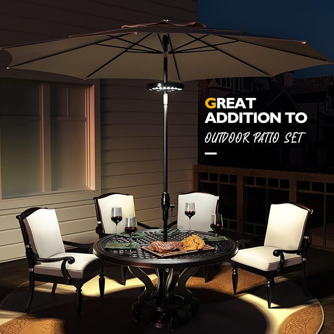 Innowacyjne Oświetlenie dla Parasolów