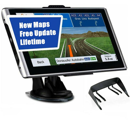 Premium 7-calowy system nawigacji GPS dla samochodów i ciężarówek