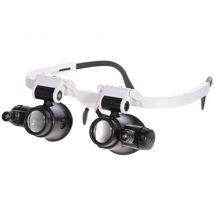 Lupa Okulary LED 8x 15x 23x