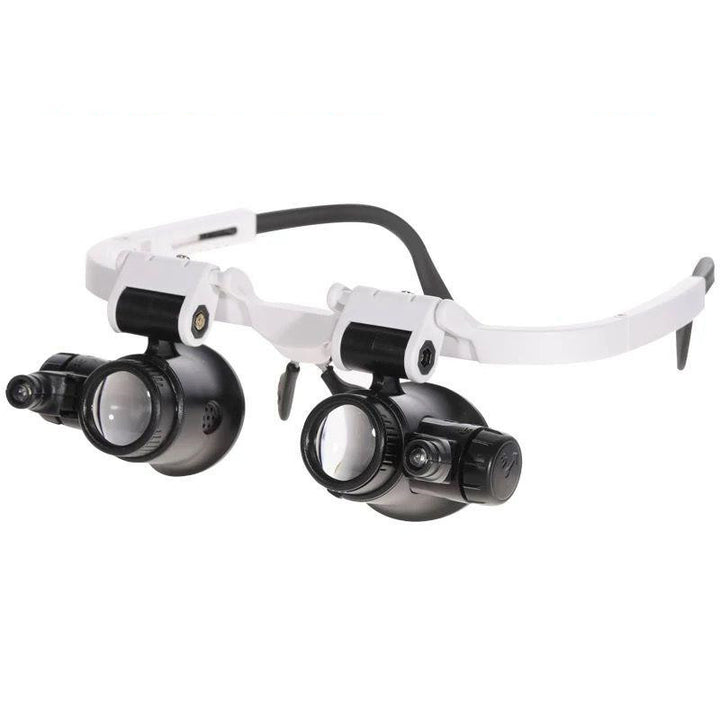 Lupa Okulary LED 8x 15x 23x